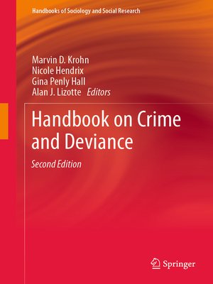 cover image of Handbook on Crime and Deviance